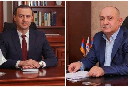 Секретарь Совбеза Армении поздравил своего арцахского коллегу с назначением