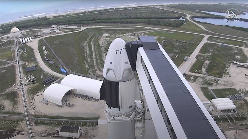 SpaceX и NASA во второй раз пытаются осуществить пилотируемый запуск Crew Dragon