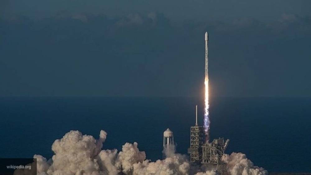 Ракета Falcon 9 на корабле Crew Dragon стартовала к МКС