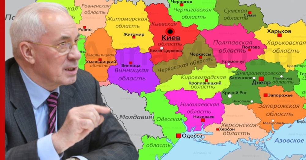 Экс-премьер Украины напомнил об изначальных границах страны