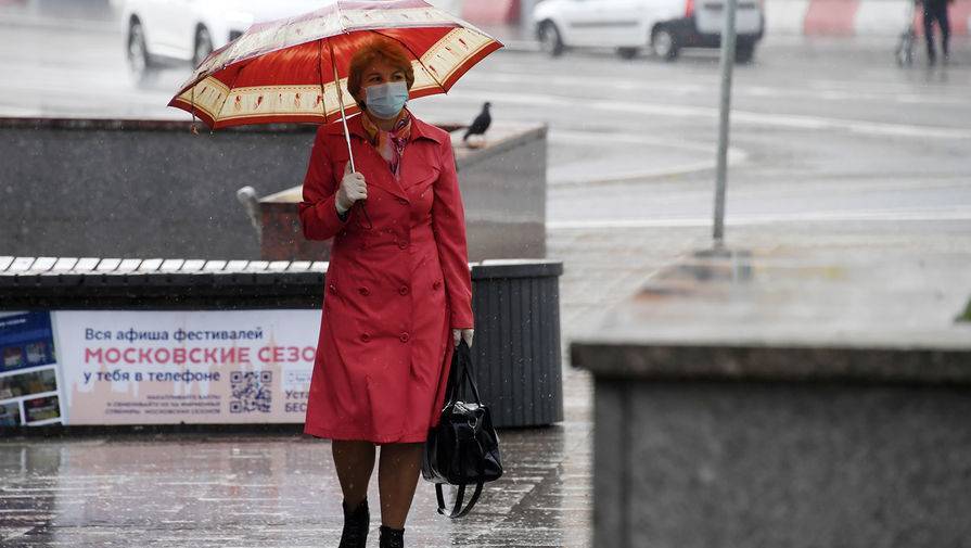Москвичей предупредили о дожде с сильным ветром и грозе в последний день весны