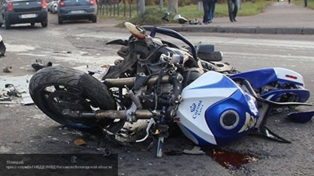 Инспектор ГИБДД получил травмы при погоне за мотоциклистом в Оренбурге