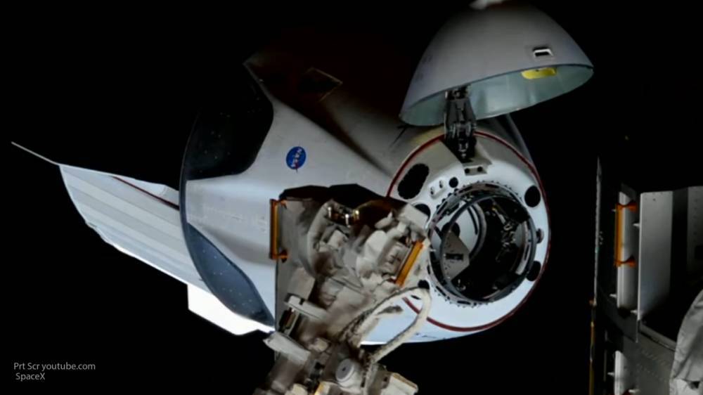 Глава Роскосмоса поздравил Илона Маска с состыковкой Crew Dragon с МКС