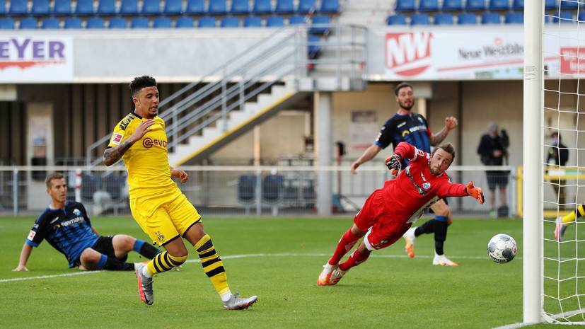 «Боруссия Дортмунд» обыграла «Падеборн» в матче 29-го тура Бундеслиги