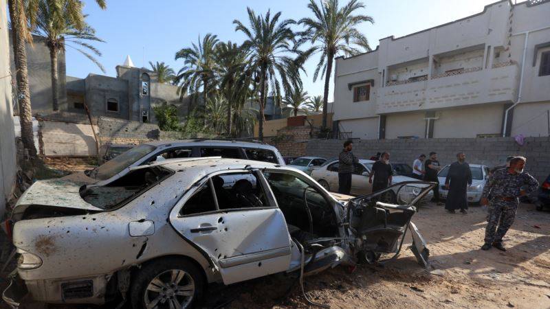 Парк в Триполи подвергся артобстрелу: есть жертвы