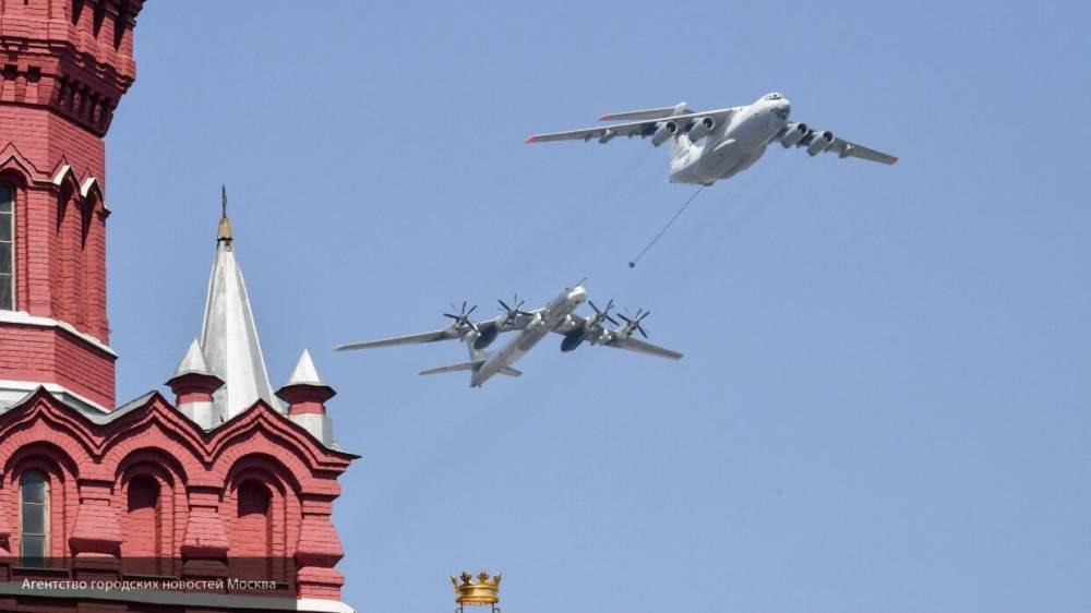 Репетиция авиапарада в честь Дня Победы состоялась в Москве