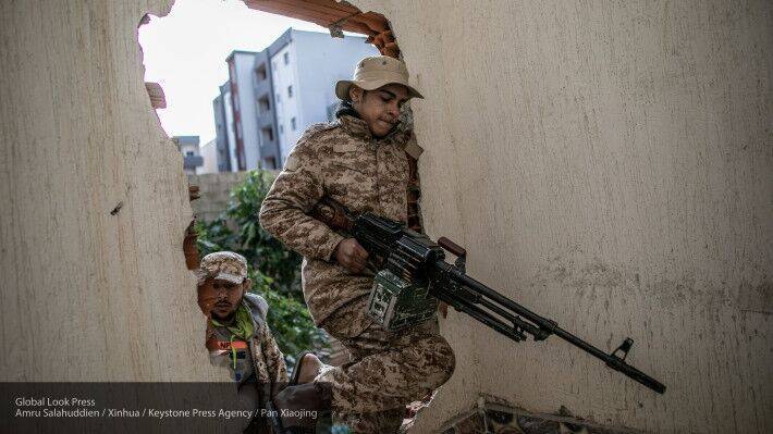 В районе Айн Зара ЛНА ликвидировала сирийских боевиков ПНС Ливии, нарушивших перемирие