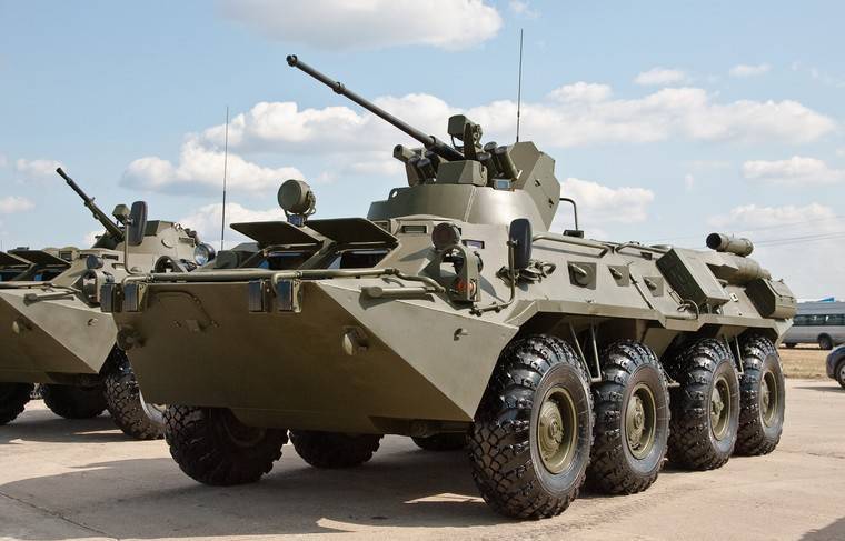 Более 460 БТР поступят на вооружение российской армии в 2020 году