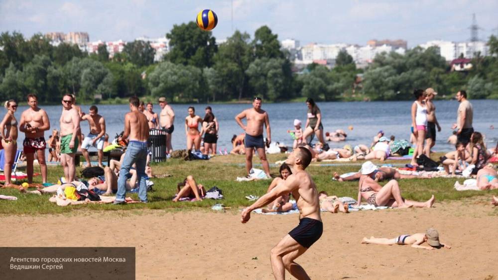Правительство Москвы установило дополнительные камеры наблюдения на пляжах города