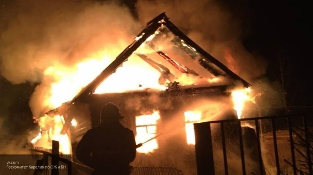 Два жителя Татарстана погибли при пожаре в садовом доме