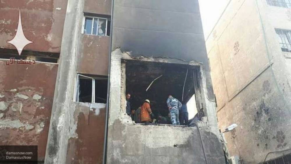 Сирийские СМИ сообщили о взрыве на юге от Дамаска