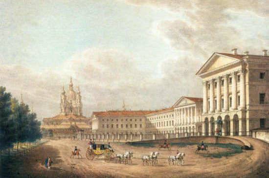 256 лет назад в Петербурге основан Смольный институт благородных девиц