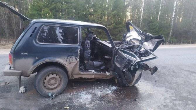 Пассажирка ВАЗа погибла в ДТП в Удмуртии