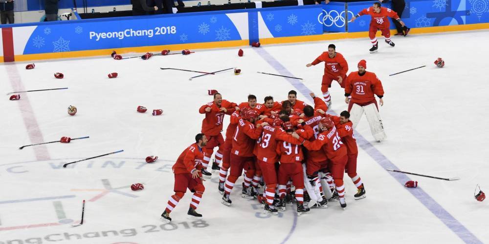 "Матч ТВ" 9 мая покажет победу России над Германией в хоккейном финале Олимпиады‑2018