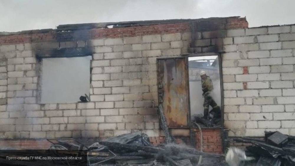 Следователи назвали возможную причину пожара в Подмосковье, где погибли шесть человек