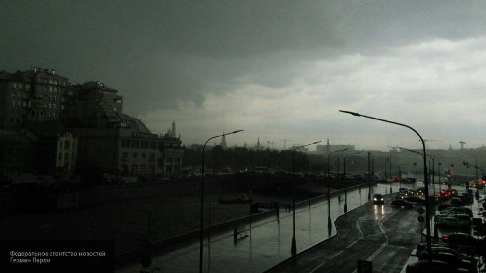 МЧС предупредило жителей Москвы о грозе и усилении ветра