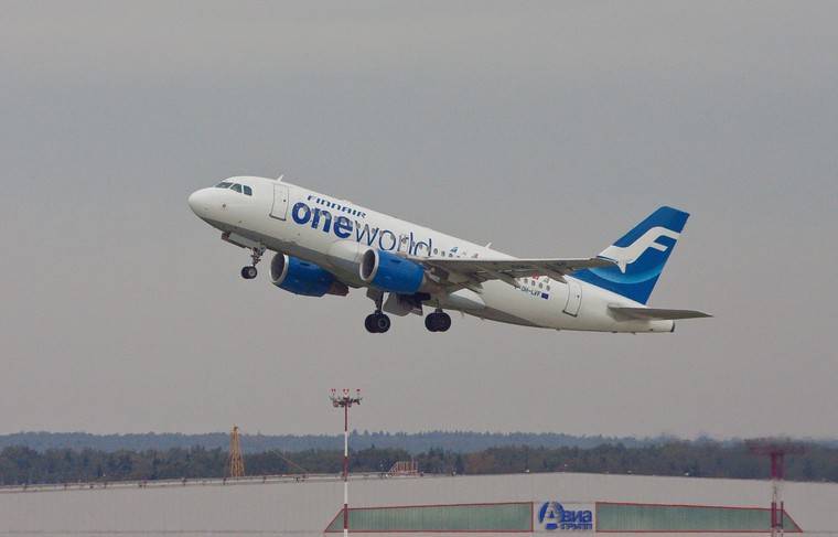Самолёты Finnair не будут летать в Россию до 1 июля
