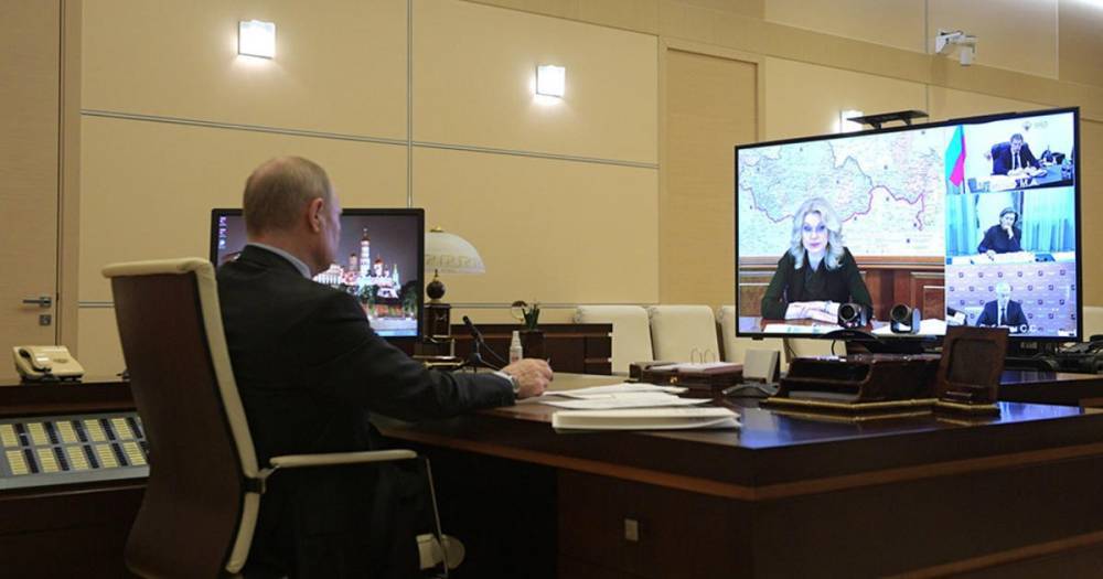 Путин обсудит на совещании рекомендации по снятию режима самоизоляции