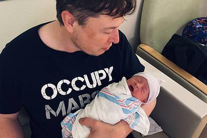 Странное имя новорожденного сына Илона Маска стало поводом для насмешек