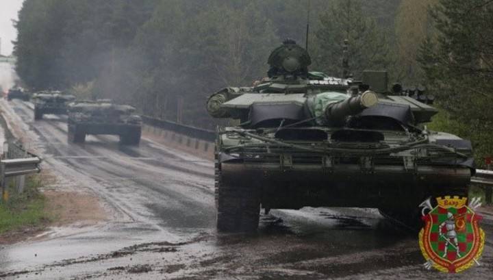 Россия поставила Белоруссии партию обновленных танков
