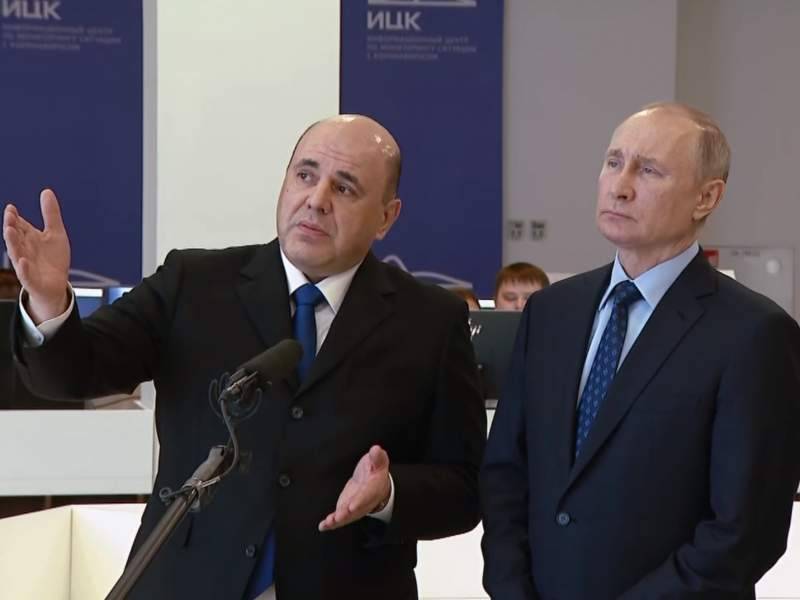 "Привет передал": Путин рассказал о Мишустине, заболевшем коронавирусом