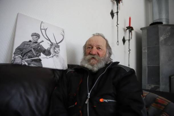 Финн узнал отца на плакате к Дню Победы в Усинске