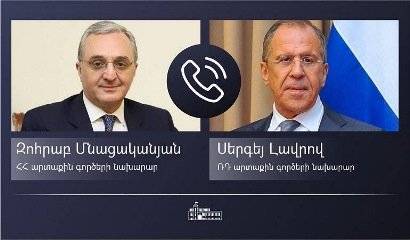 Главы МИД Армении и РФ обсудили процесс урегулирования карабахского конфликта