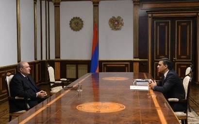 Президент Армении принял защитника прав человека