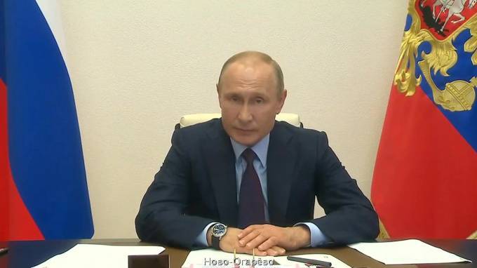 Путин оценил риск поспешного снятия ограничительных мер