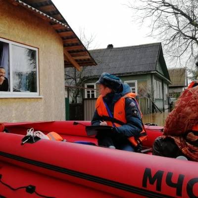 Вологодская область: с подтопленных паводком территорий эвакуировано 18 человек