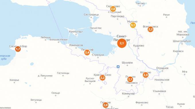 Индекс самоизоляции в Петербурге снова ушел в красную зону