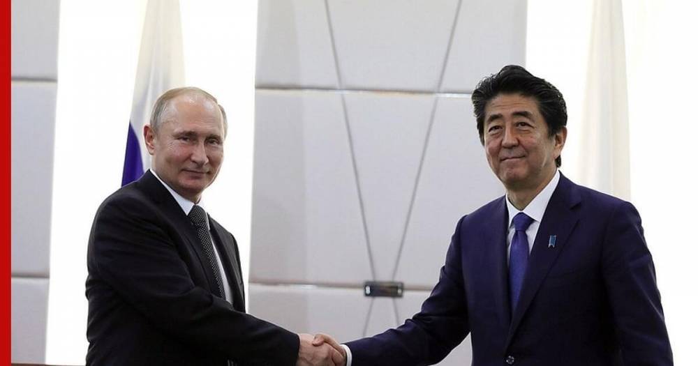 Путин и Синдзо Абэ обсудили планы совместного противодействия пандемии