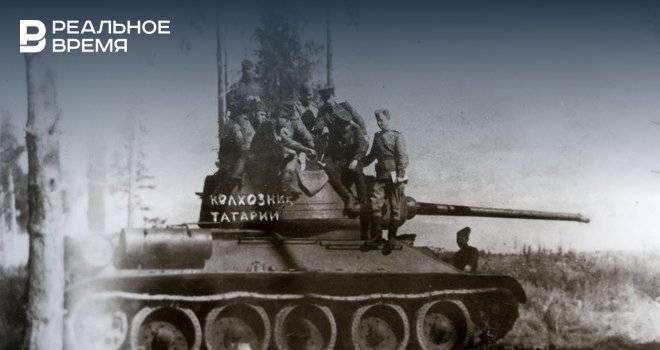 В пятницу по улицам Казани проедет танк Т-34 «Колхозник Татарии»