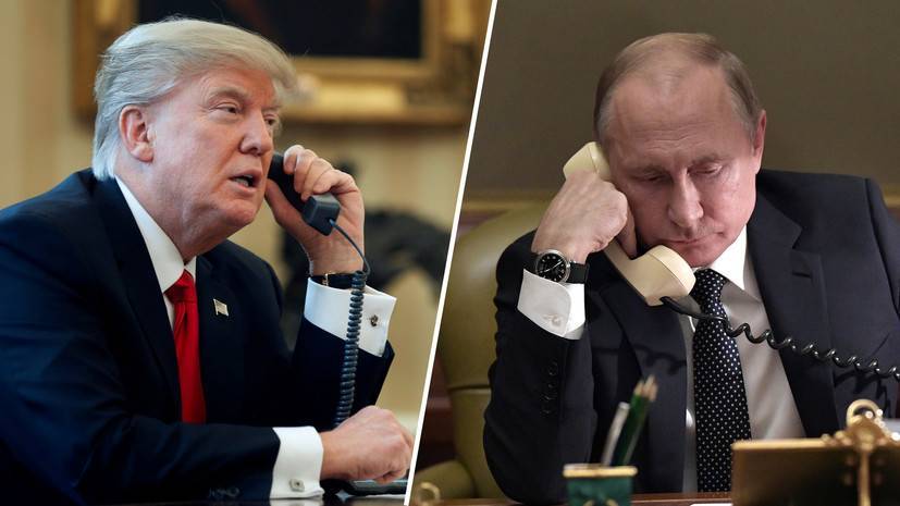 Путин и Трамп обсудили контроль на вооружениями и пандемию
