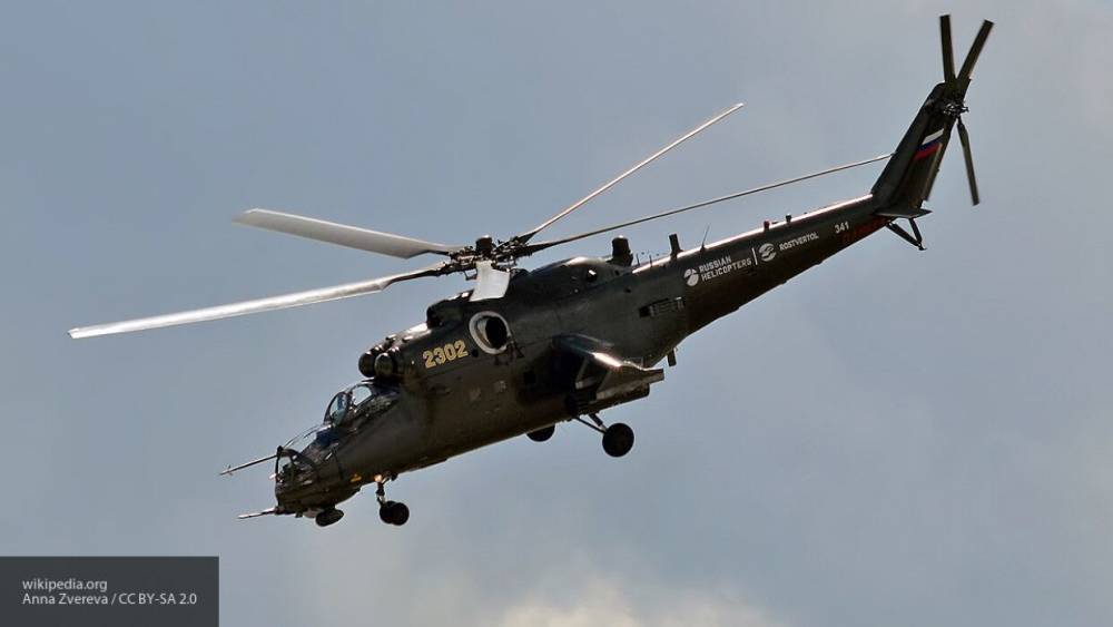 Вертолет Ми-35 совершил жесткую посадку в Крыму - polit.info - Россия - Крым - Джанкая