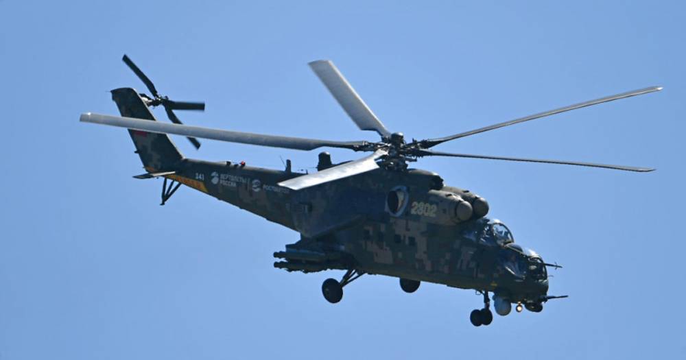 Пострадавший при жесткой посадке Ми-35 в Крыму умер в больнице