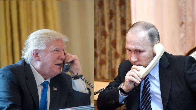 Путин и Трамп обсудили по телефону ситуацию на мировом рынке нефти