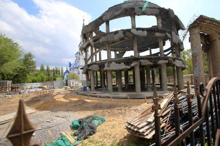 Ротонду законсервировали: что сделали с уникальным памятником Воронежа?