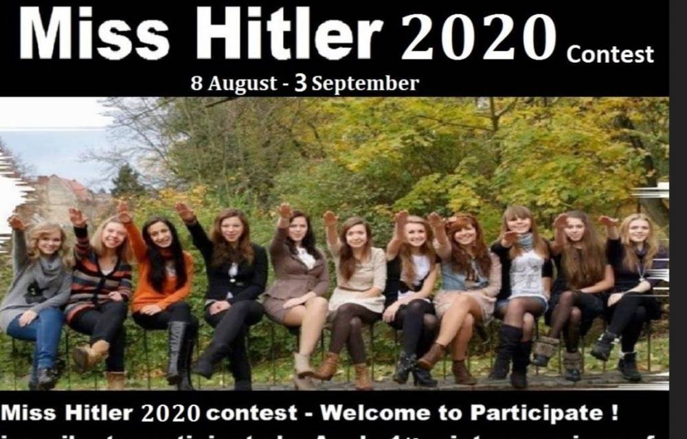 Стало известно о закрытии сайта, проводившего конкурс «Мисс Гитлер 2020» - Cursorinfo: главные новости Израиля