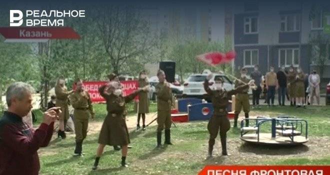 В Казани начали поздравлять ветеранов с 75-летием Победы — видео