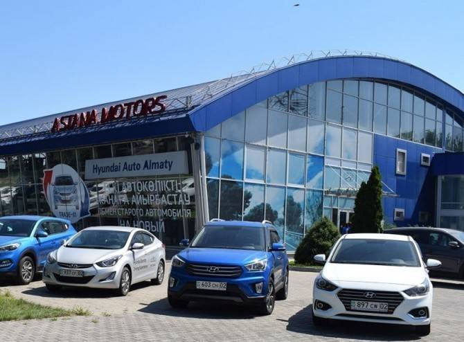 Авторынок Казахстана в 1 квартале вырос на 23%