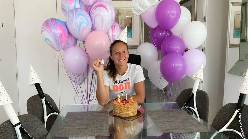 Теннисистка Касаткина опубликовала фото в день рождения