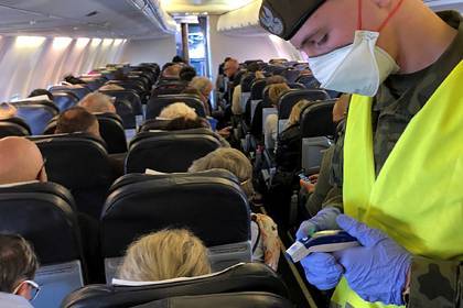 Найден способ распознать коронавирус на борту самолета