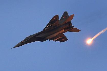 МиГ-29 разбился в Индии