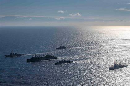 В России отреагировали на появление кораблей НАТО в Баренцевом море