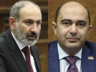 После потасовки в парламенте премьер-министр Армении позвонил Эдмону Марукяну