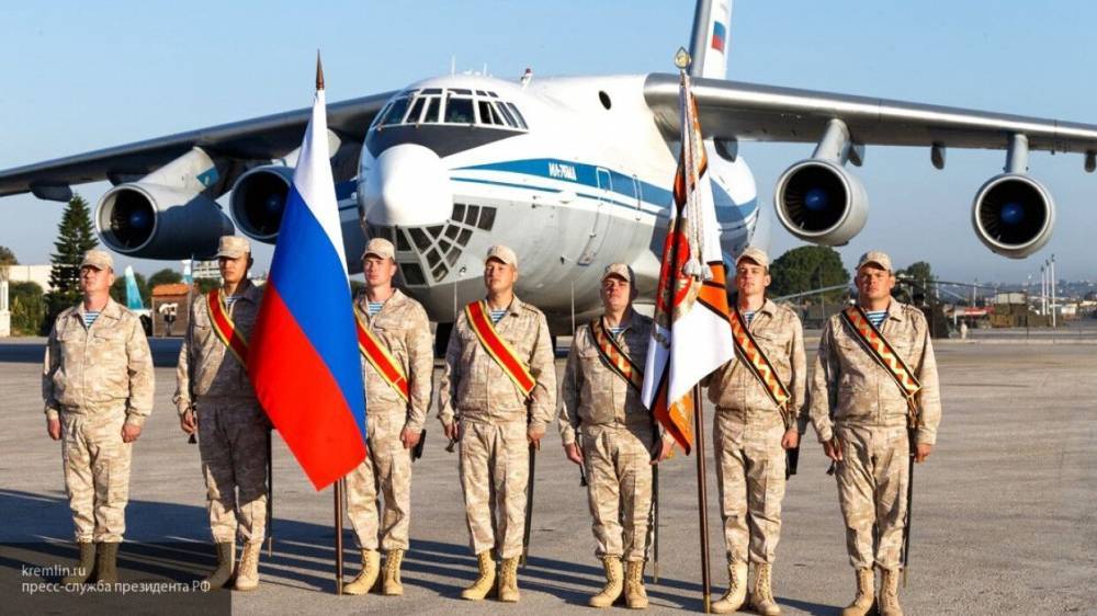 Военные ВКС РФ в Сирии провели акцию "Сад памяти" на авиабазе "Хмеймим"