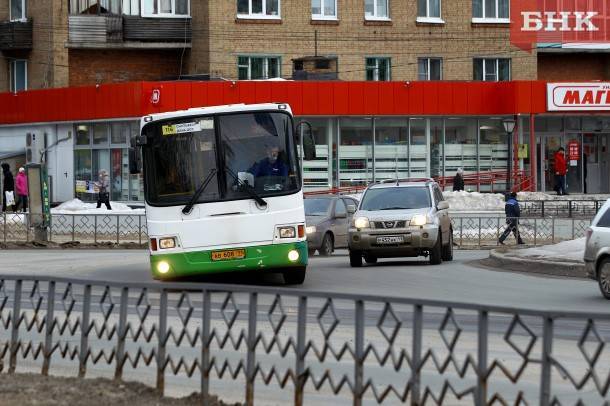 В столице Коми отменили часть автобусных маршрутов