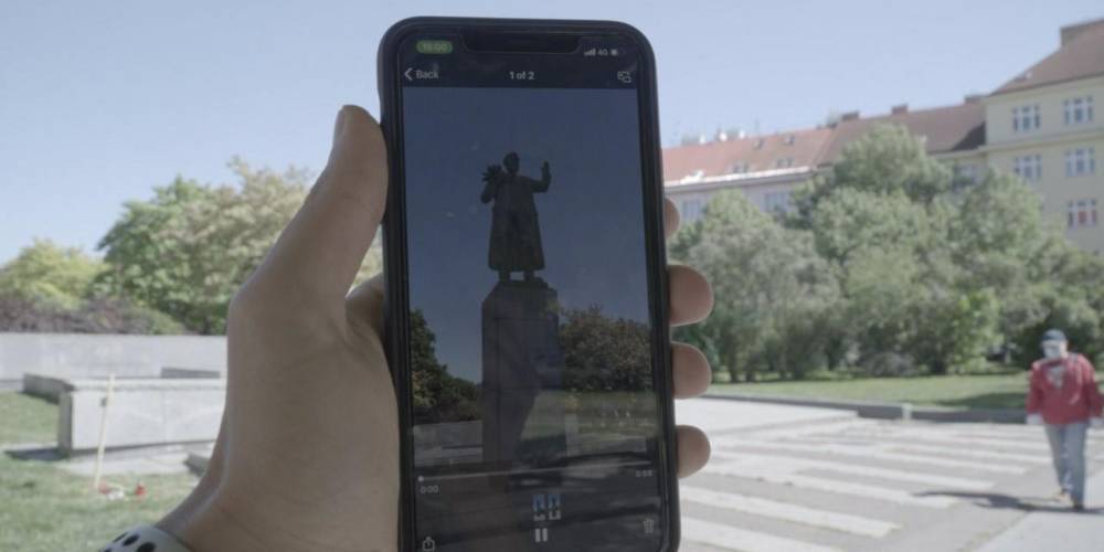 Памятник маршалу Коневу виртуально вернули в Прагу