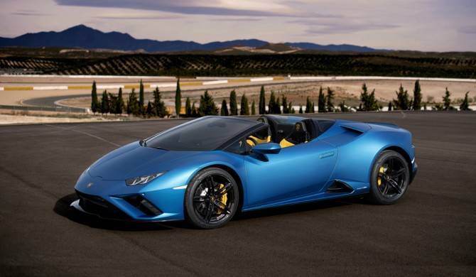 Lamborghini представил открытую версию суперкара Huracan